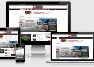 Government and Business Journal Nigeria website Responsive Media Screens shots