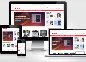 Responsive Website Presentation of Hovkeys - Automotive Locksmith Supplies