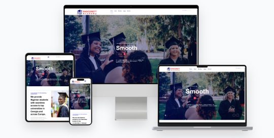 Pasgorett Study Abroad website presentation